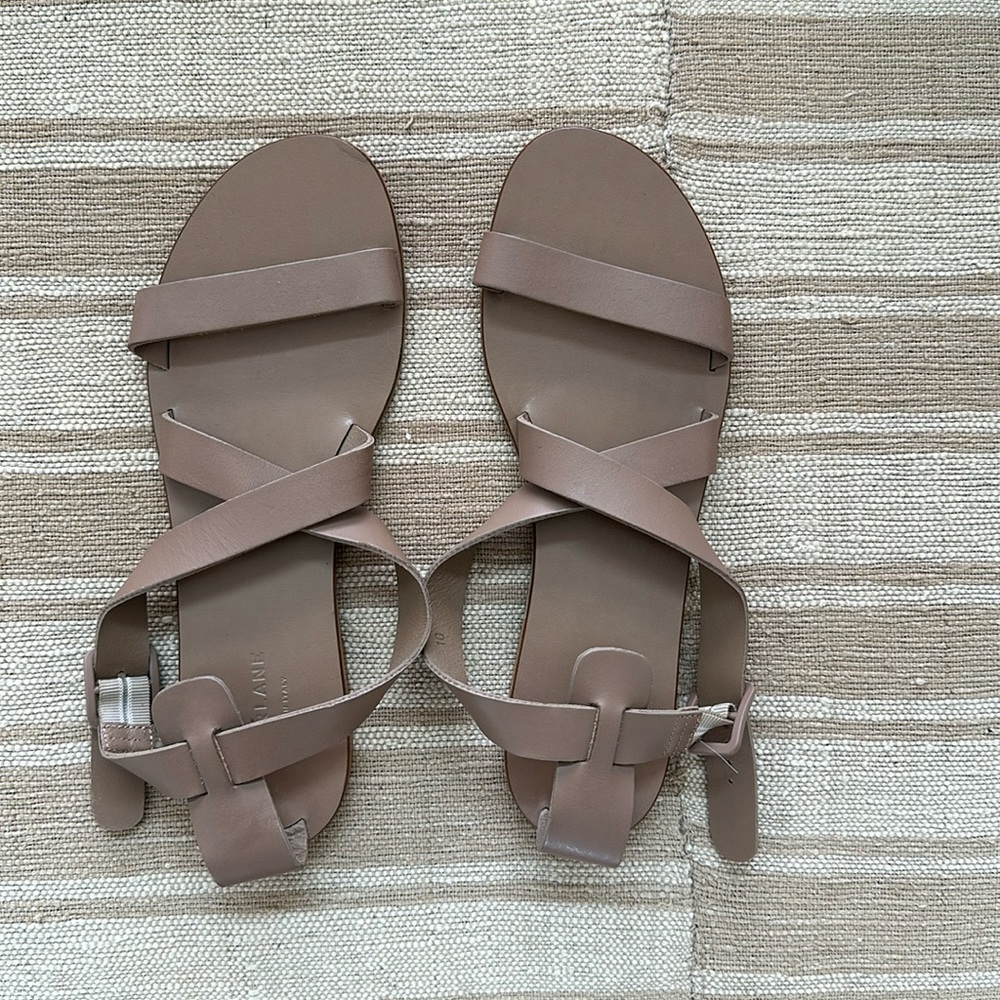 Everlane Italian Leather Sandals - Size 10